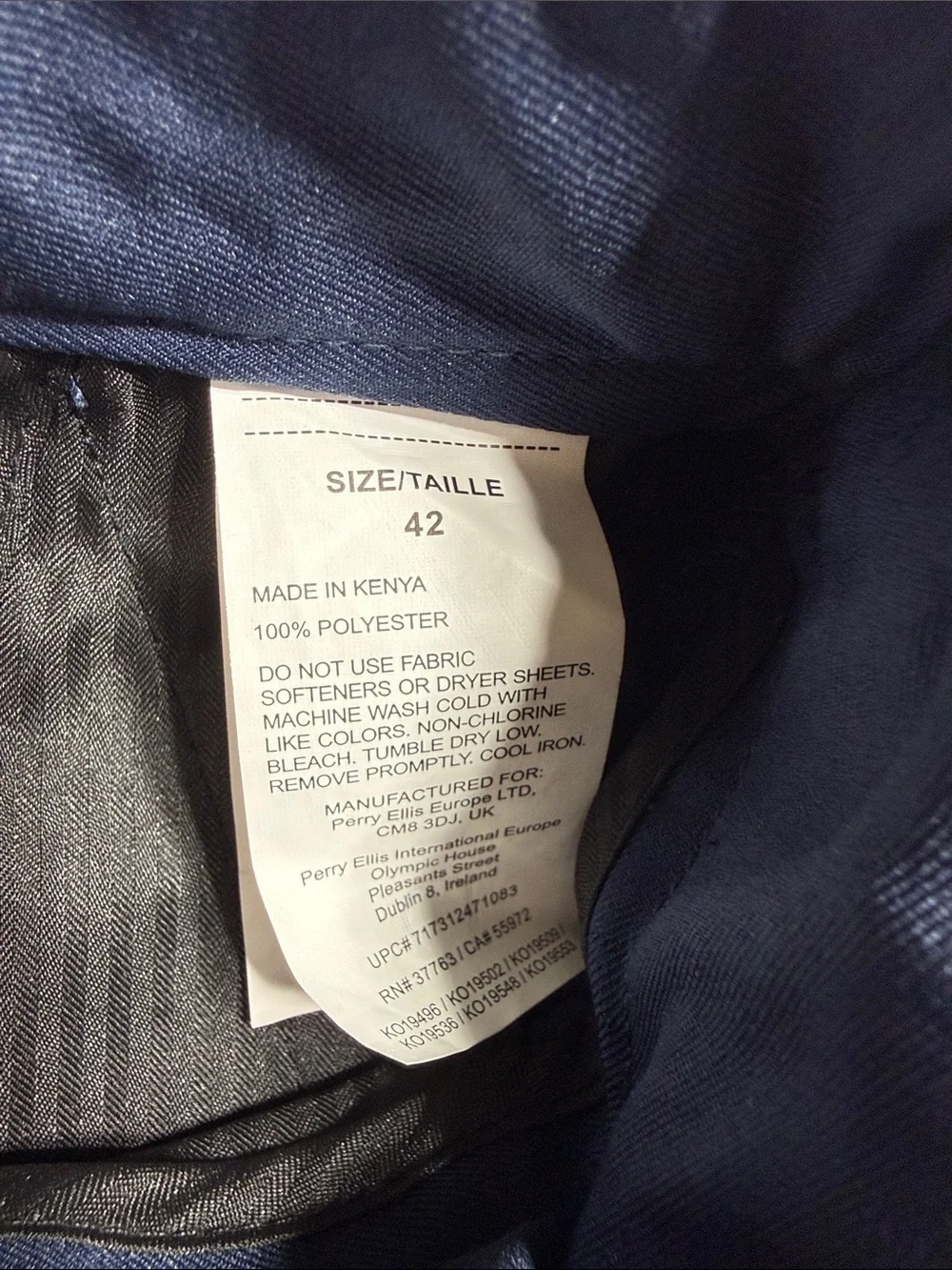 Grand Slam Navy Flat-Front Performance Shorts
